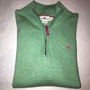Vineyard Vines Womens Small Quarter ZIP Sweater